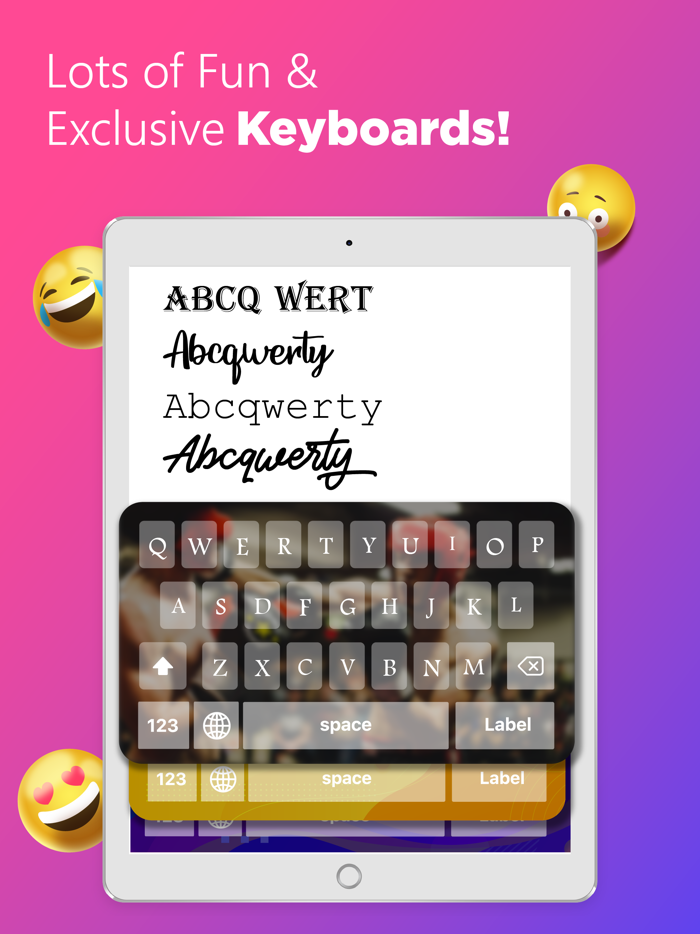 Fonts  Keyboard Backgrounds