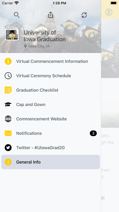 University of Iowa Graduation screenshot 3