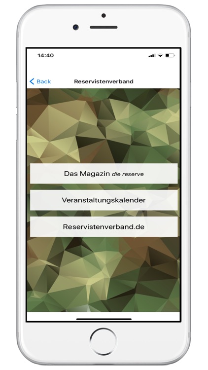 App der Reserve