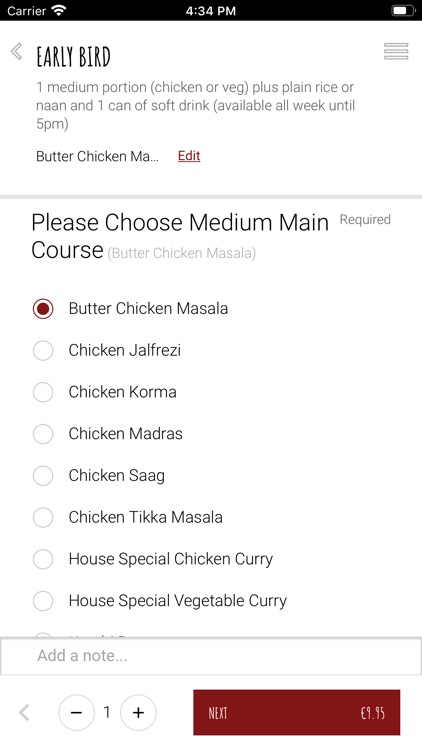 The Curry Garden App screenshot-4