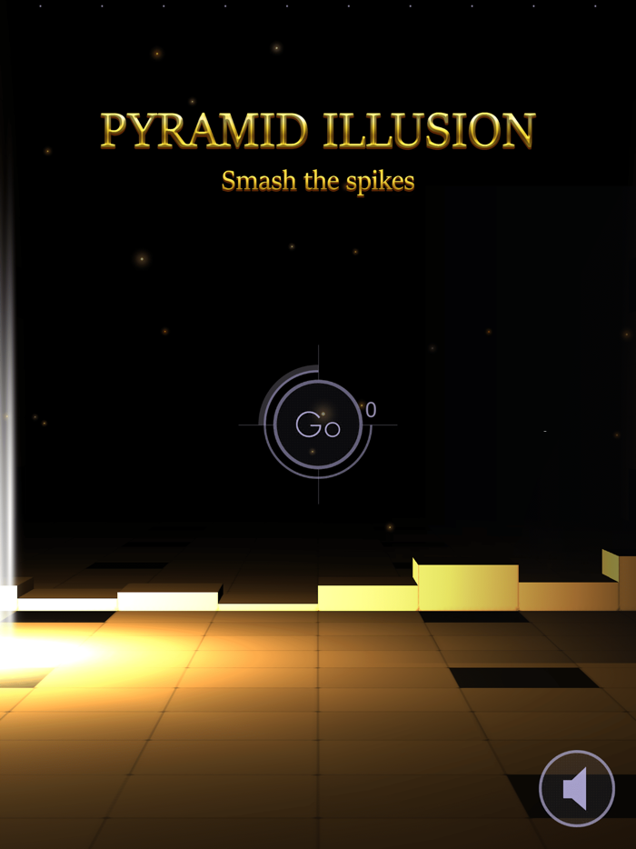 Pyramid illusion