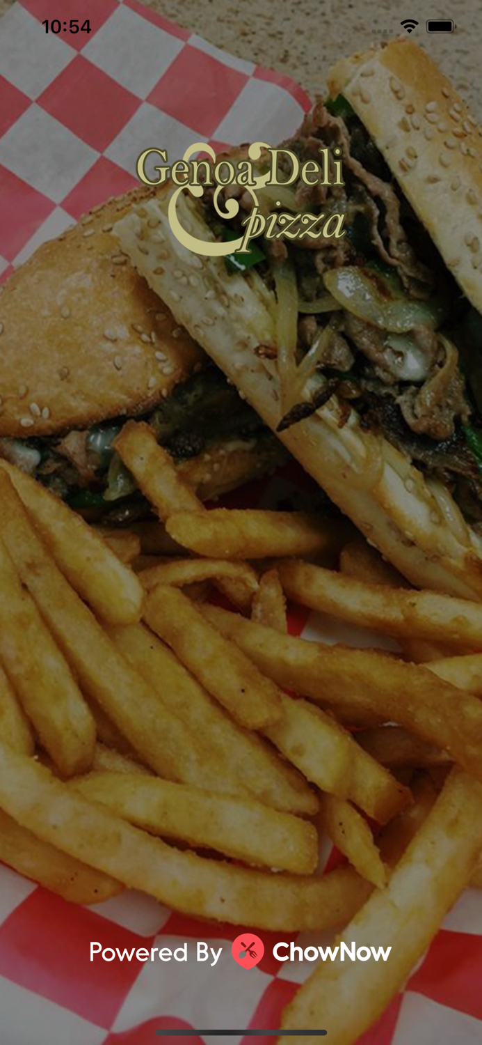 Genoa Deli  Pizza