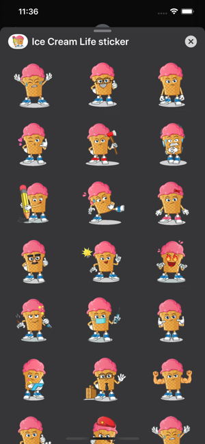 Ice Cream Life sticker(圖2)-速報App