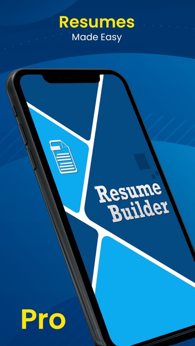 Resume Builder Pro screenshot1