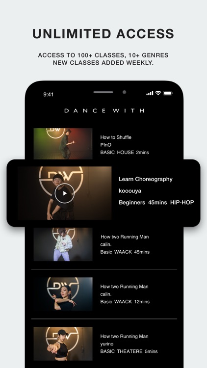 DANCE WITH-ONLINE DANCE CLASS