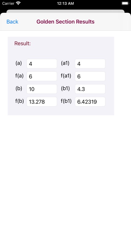 Golden Section Search screenshot-9