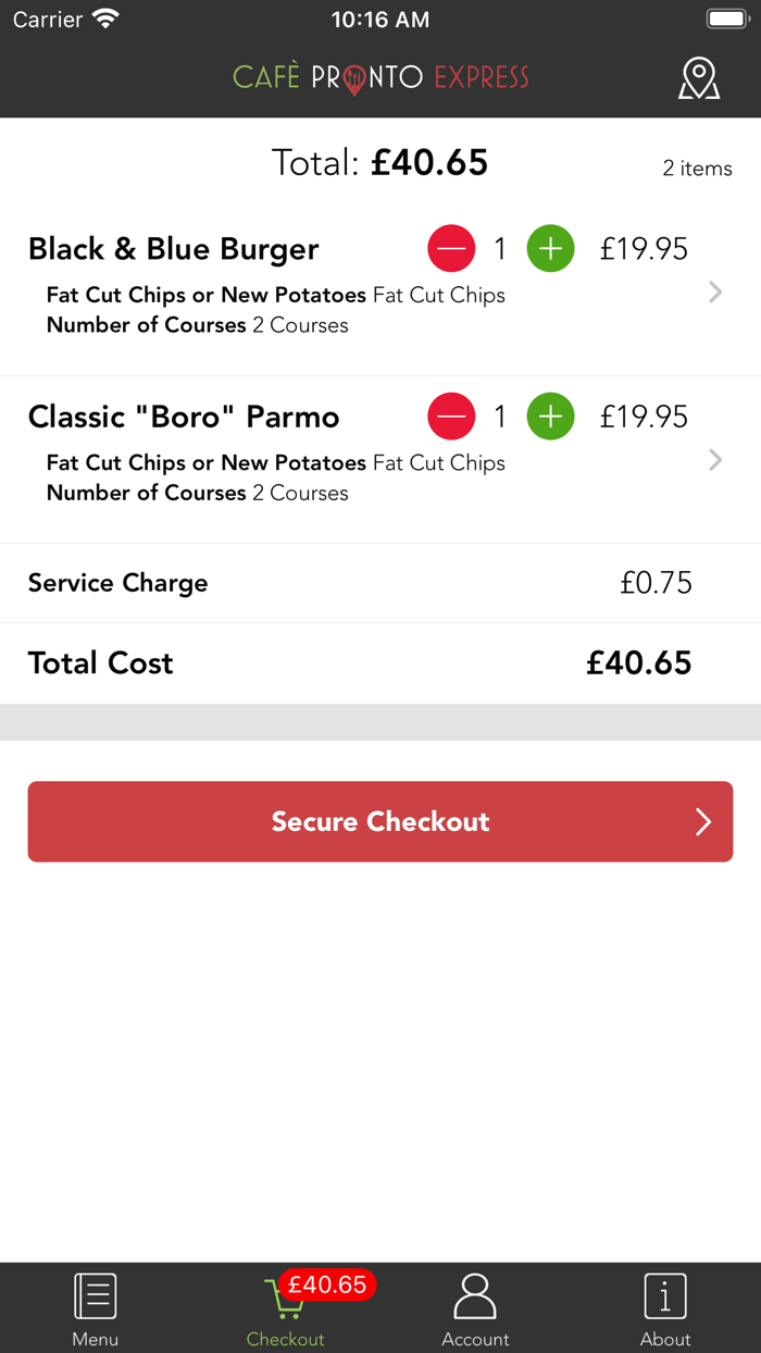 Café Pronto Express