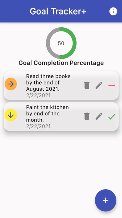 Goal Tracker+