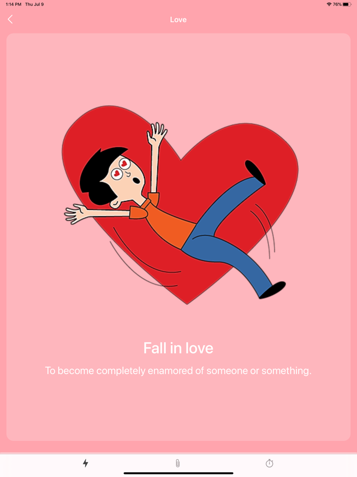 Idioms and Expressions App