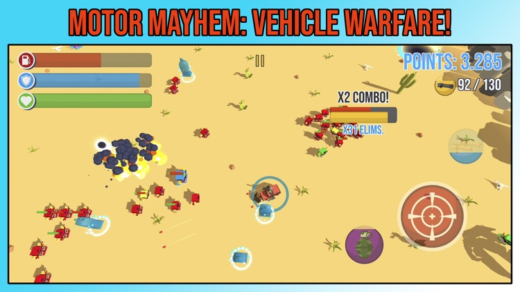 Motor Mayhem - Vehicle Warfare screenshot-4