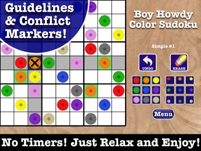 color sudoku puzzles on the app store