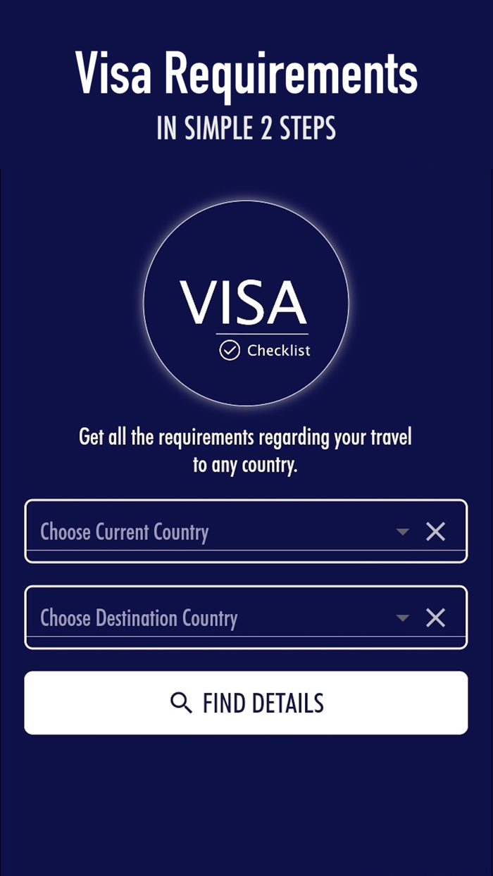 Visa CheckList, Travel Guide
