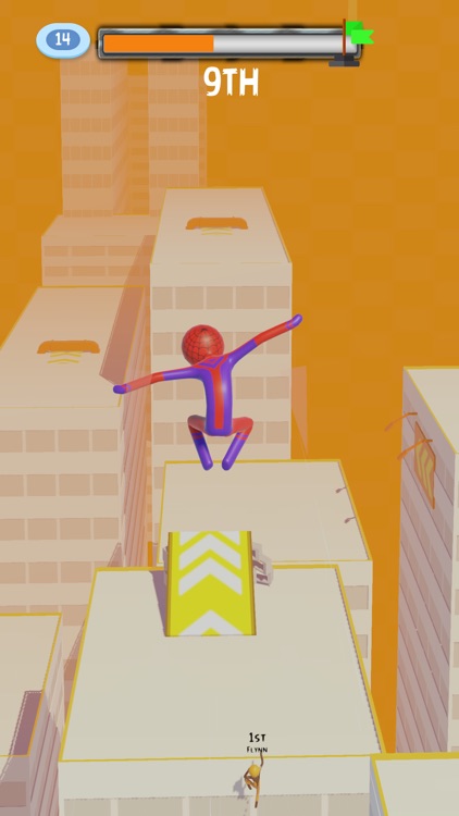 Superhero Parkour Race 3D screenshot-9