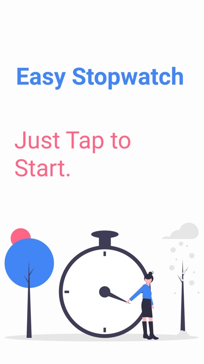 Easy Stopwatch - Tap to start