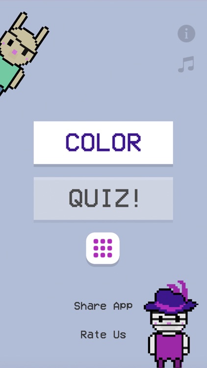 Pixel Zizzy Coloring & Quiz