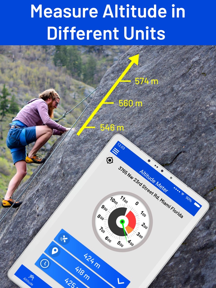 Measure Altitude App