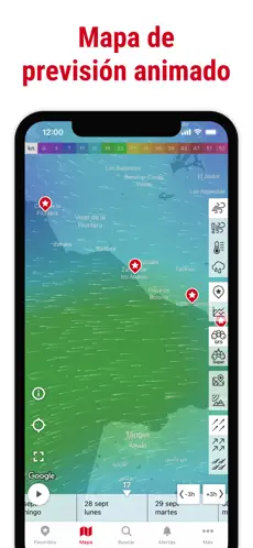 Screenshot 4 Windfinder: Viento & Tiempo iphone