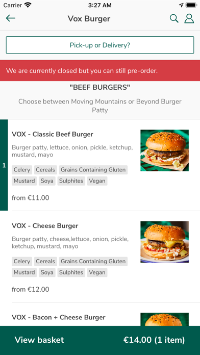 Vox Burger Screenshot