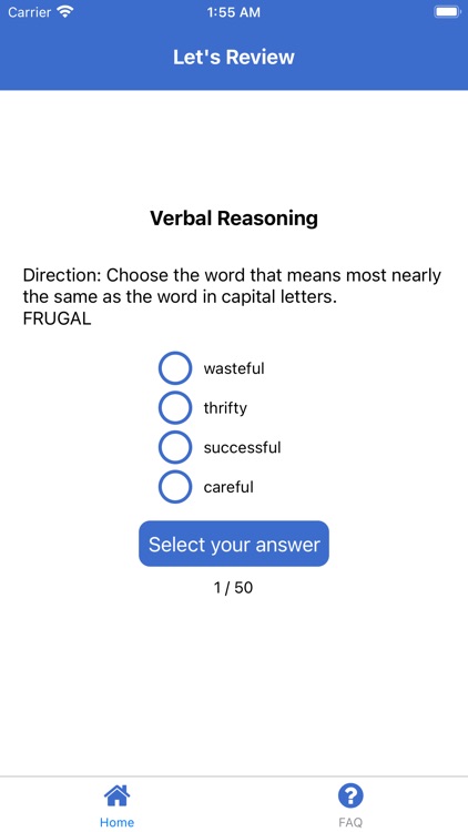 AFP Service Aptitude Test
