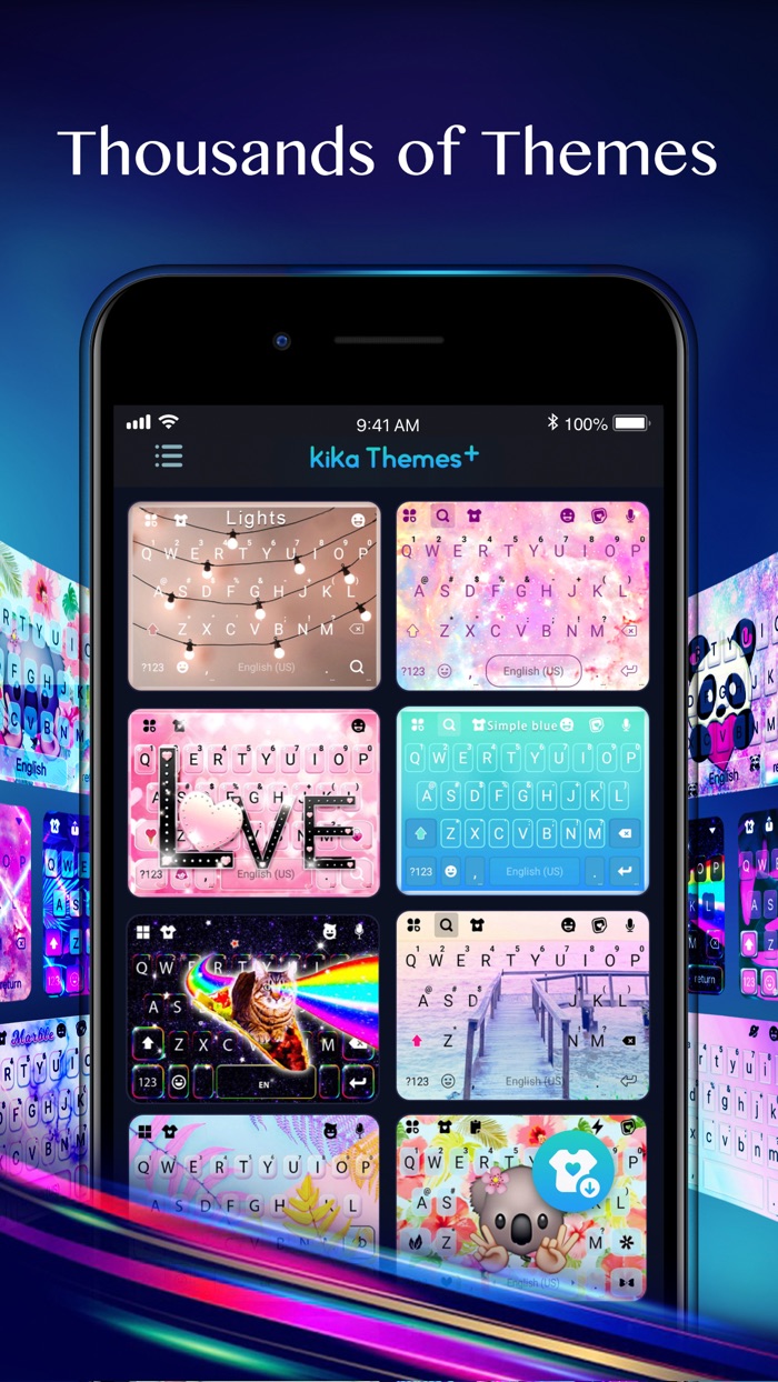 Kika Keyboard - Theme HD