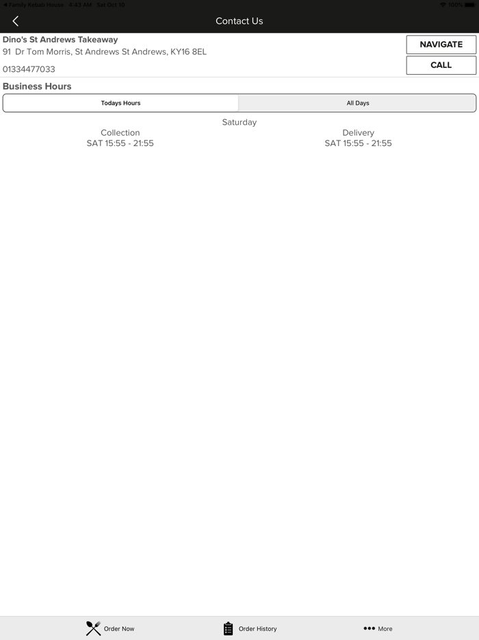 Dinos St Andrews Takeaway