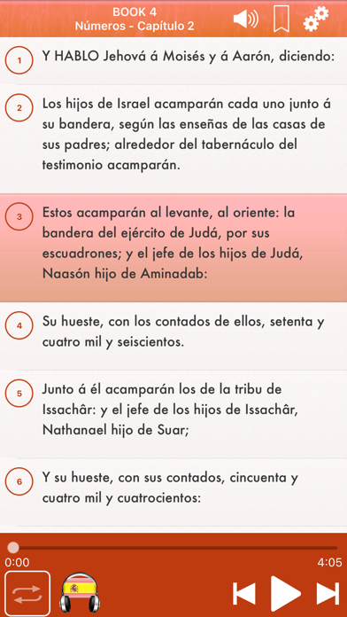 How to cancel & delete Free Spanish Holy Bible Audio and Text - Reina Valera Version from iphone & ipad 3