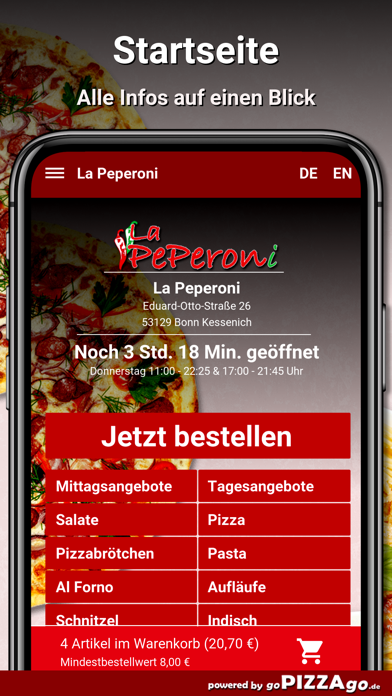 La Peperoni Bonn Kessenich screenshot 2