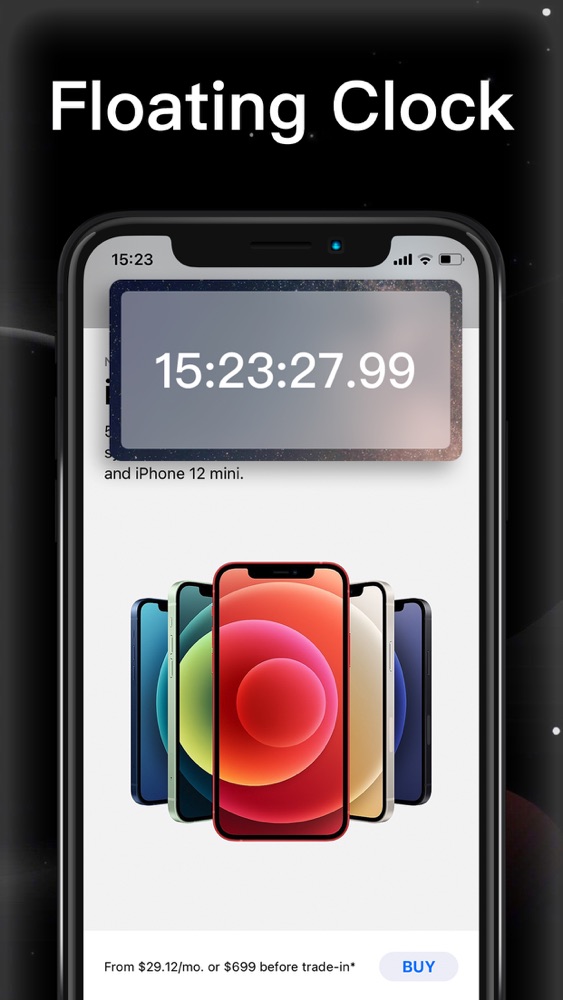 DClock Digital Flip Clock App for iPhone Free Download DClock