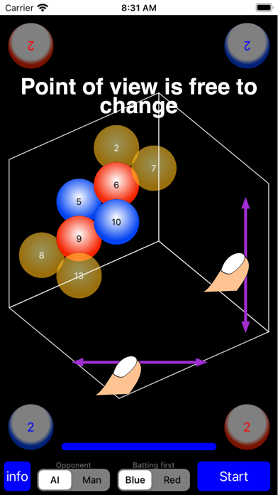 muuReversi3D screenshot 2