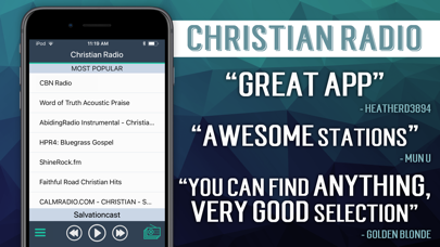 How to cancel & delete Christian Radio+ from iphone & ipad 2