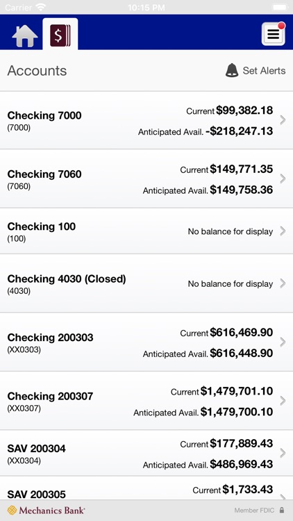 Mechanics Bank Business Mobile screenshot-3