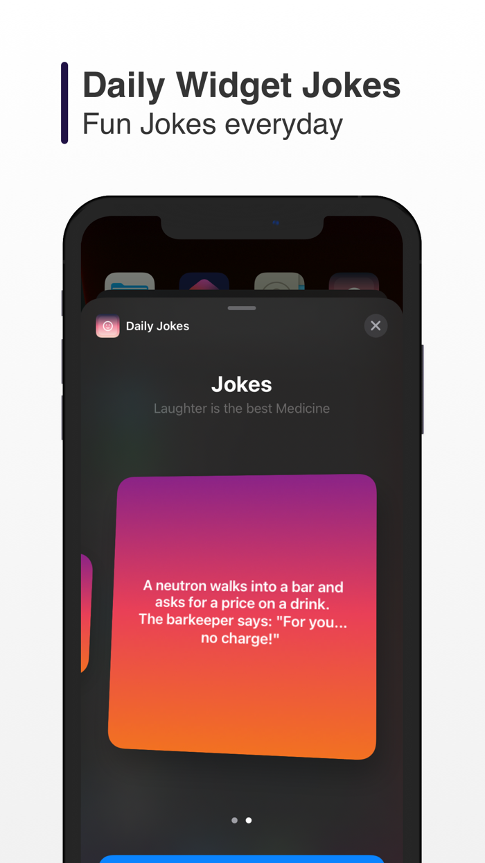 Daily Jokes  Widget