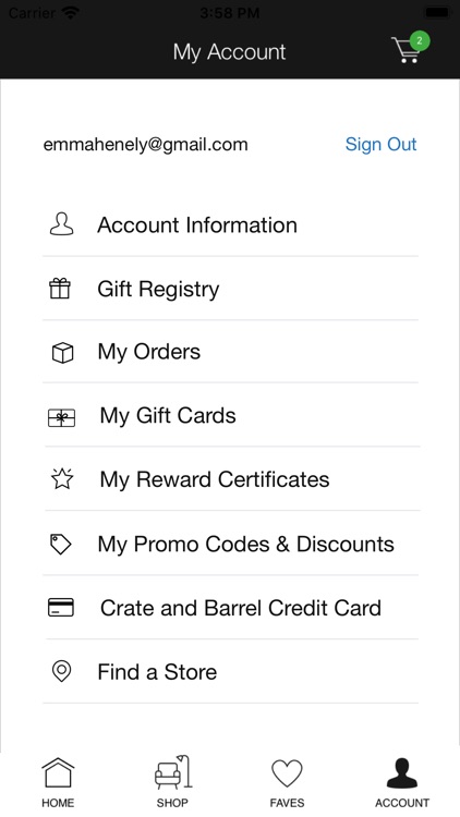 Crate & Barrel screenshot-8