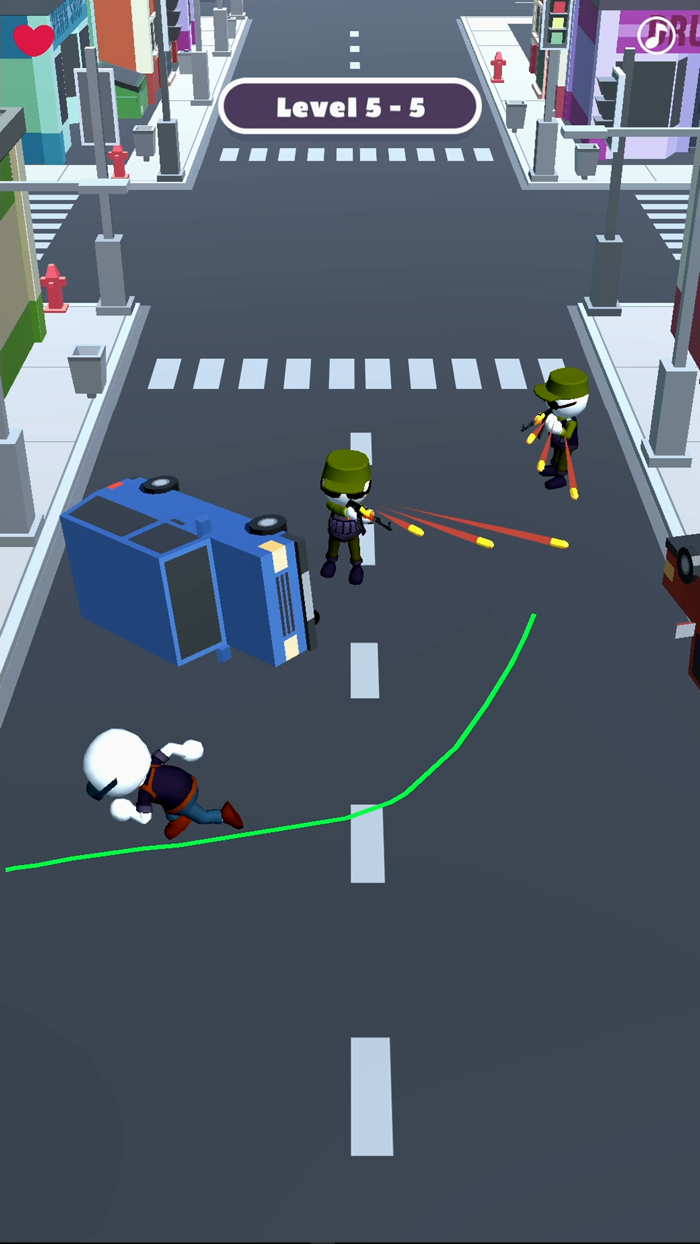 Dash Hero - Draw to attack