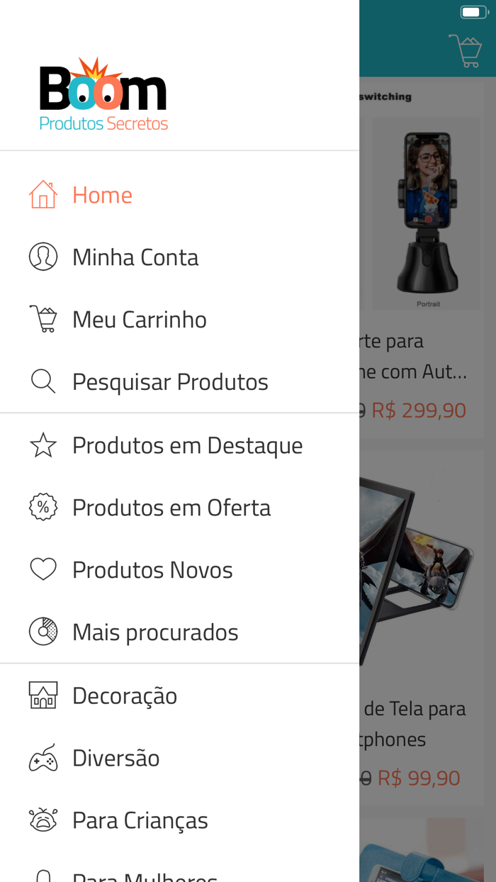 BOOM Produtos Secretos