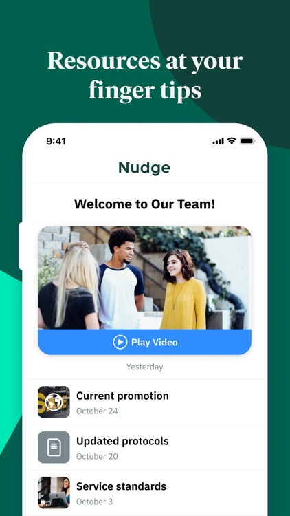 Nudge - Your Workplace App