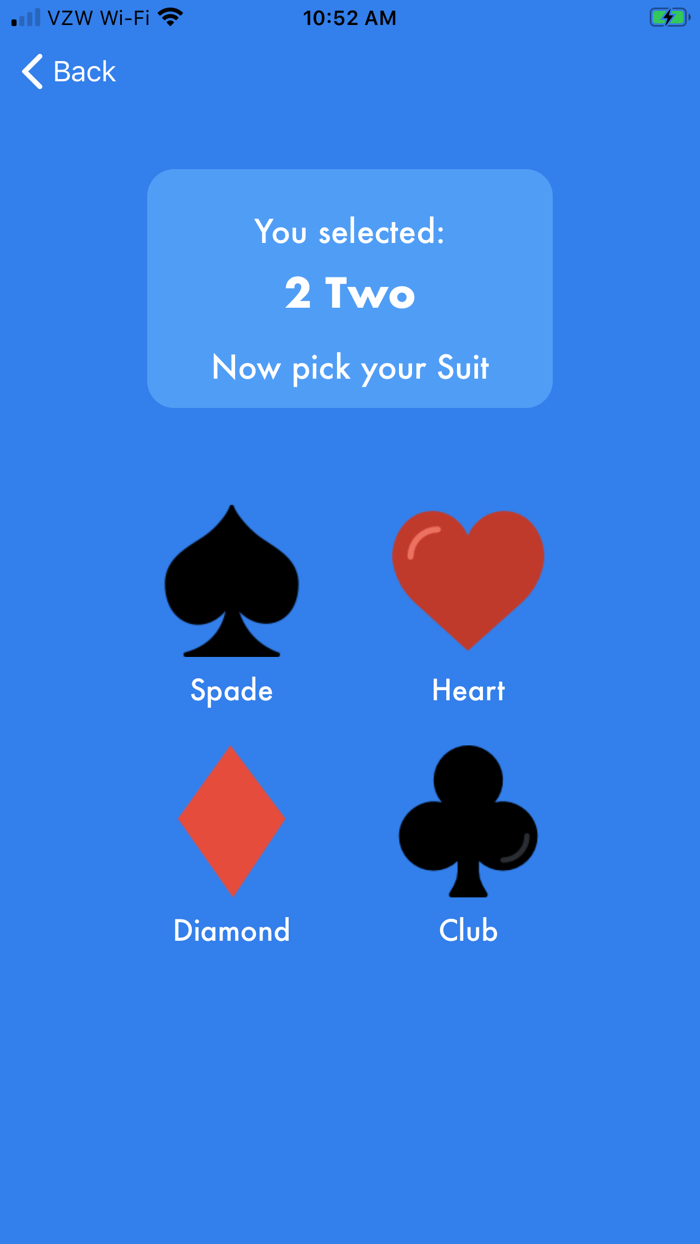 Any Card at Any Number