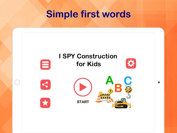 I spy truck First word kids