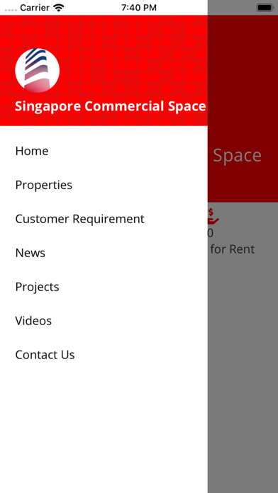 Singapore Commercial Space screenshot 2