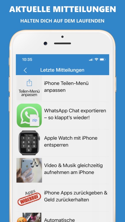 Tricks fürs iPhone (Pro)