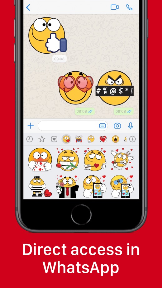 【图】Emojidom Stickers & Smileys(截图3)