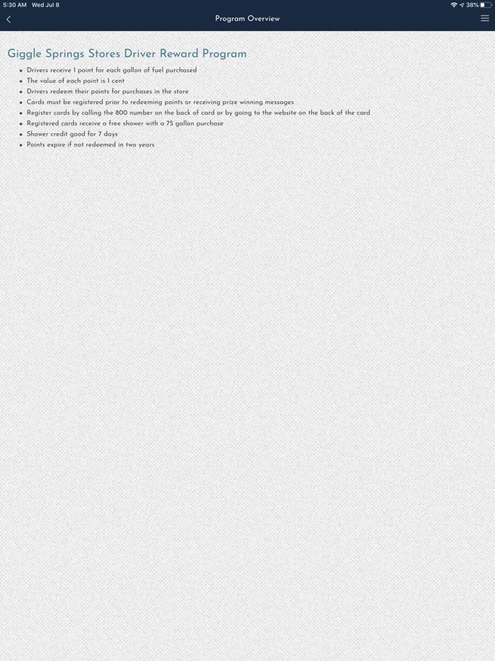 Giggle Springs Rewards