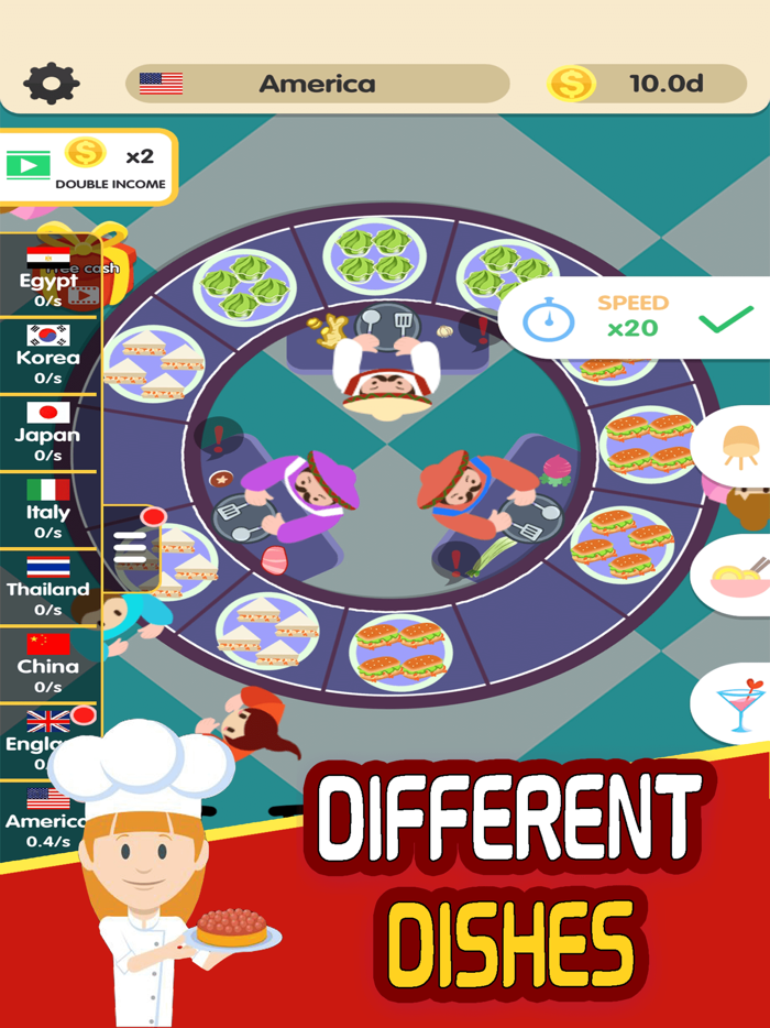 Grand Restaurant - Food Games