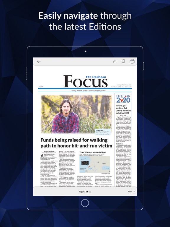 Perham Focus E-paper screenshot 2