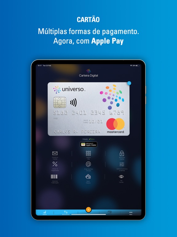 Universo - Mobile Banking screenshot 3