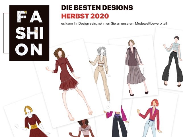 Skizzenbuch Mode Designer Im App Store