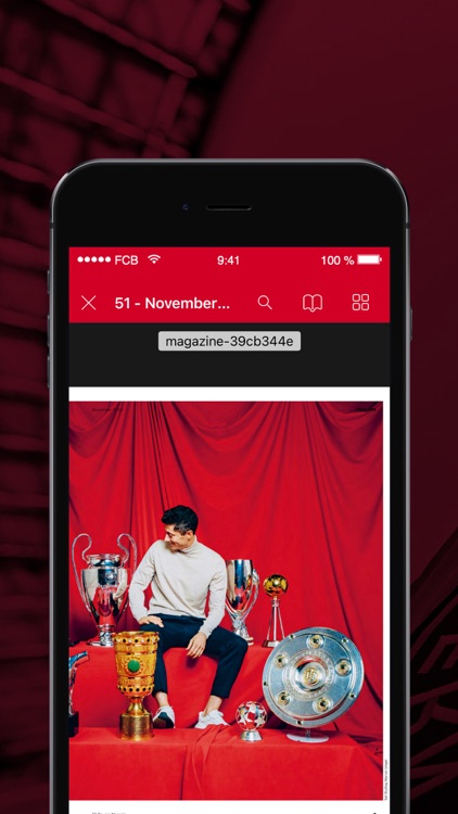 FC Bayern eMagazine App screenshot-3