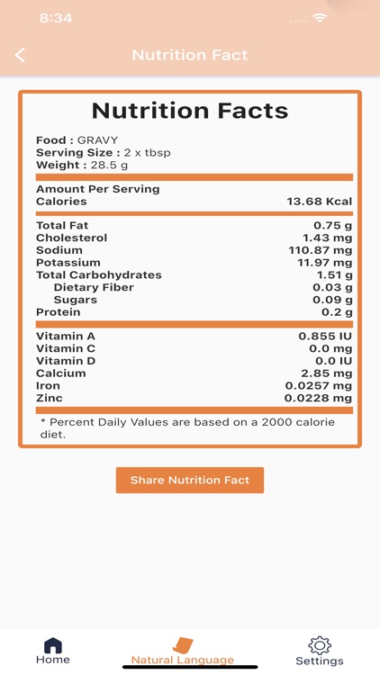Macro and Calorie Tracker screenshot-3