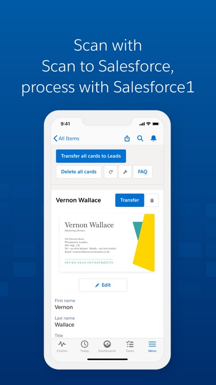 Scan to Salesforce/Pardot screenshot-5