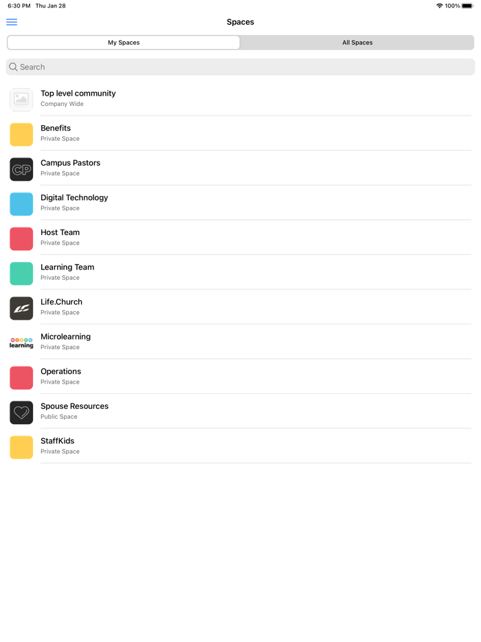Life Church Staff Portal